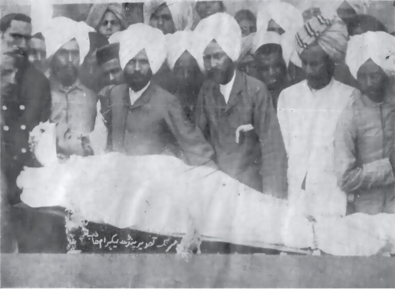 Lekh Ram dead body